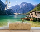 фото mini №3, Photo wallpaper 3-door on top of lake 254x184 f00394