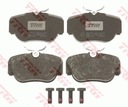 Тормозные диски, диск тормозные колодки, колодки trw перед - mercedes 190 w201 полные3, купить с разборки