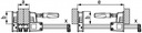 фото mini №3, Bevel carpentry table bessey 1500 x 95 mm