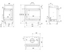 фото mini №2, Fireplace liner maja 12 right bs deco 3, 5-10kw