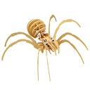 фото mini №1, Puzzle wooden 3dprzestrzenne spider black widow