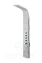 фото mini №1, Panel shower corsan cascade with hydromassage, with hydromassage thermostat silvery