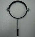фото mini №2, Fasteners steel to pipes з rubber 6" 160mm (155-162mm) single uh172