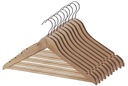 фото mini №1, Hangers wooden 10sztuk strong hanger wooden