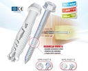 фото mini №3, Clips for concrete screw - metal 12 x 160 mm 25 pcs.