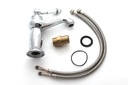 фото mini №6, Washbasin faucet freestanding retro chrome gloss