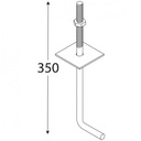 фото mini №4, Anchor construction to mural tubular type left m14 14x350 galvanized