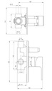 фото mini №7, Shower mixer hidden з by switch on
