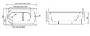 фото mini №3, Trough rectangular polymath classic 120x70 guarantee 15 years