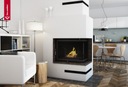 фото mini №5, Lattice fireplace backlash angular 600x400x90 2 pcs black