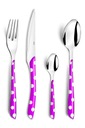 фото mini №6, Amefa 24 modern colored cutlery with design eclat set purple