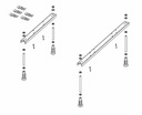 фото mini №10, Trough riho doppio 180x130 right+support+ legs+ siphon
