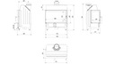 фото mini №7, Liner fireplace zibi 12 left bs black for a gift black