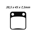 Тормозные колодки, колодки перед yamaha yfm 350 400 450 grizzly kodiak2, купить в Украине