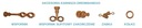 фото mini №10, Cornice double 28 mm 200 centimeters