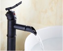 фото mini №8, Washbasin faucet retro high black bamboo roya