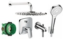 фото mini №9, Bathtub faucet hidden hansgrohe logis chrome