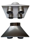 фото mini №1, Hull torpedo 200/ 4x125mm to hoods spigot spiro pur fan galvanized