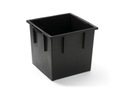 фото mini №2, Flowerpot prosperplast 22, 3 centimeters x 22, 3 x 22, 8 centimeters diameter 22, 3 centimeters plastic shades of gray 1 silver