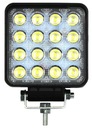 Фара рабочая 16 led противотуманка 48w 12v 24v лед1, цена в Украине