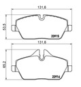 Диски гальмівні, диск mikoda 0433 гальмівні колодки, колодки bmw 1 e82 e88 перед 292m3, купити із шроту
