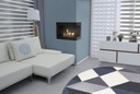 фото mini №2, Biofireplace black suspended angular delta right 600 tuv glass aromatherapy