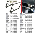 Oxford ролеты (slidery) вкручевания до рычага m8 (bobbins 1.25) цвет черный d7, запчасти недорого