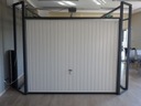 фото mini №4, Gate garage nieocieplona hinged dark brown made to order fuck 247x248 centimeters