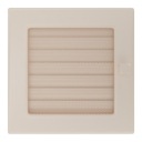 фото mini №9, Lattice ventilation fireplace grilles 17x17 beige graduation blinds solid