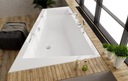 фото mini №4, Trough angular acrylic riho doppio drain center 180 x 130 centimeters