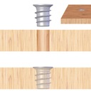 фото mini №4, 100 x coupling m8 x 25 double-stranded screw for wood