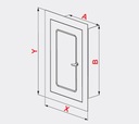 фото mini №3, Door metal. 14x14 white