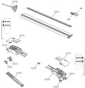 Thule балки багажник bazowy 9584 wingbar edge s/m3, купить с разборки