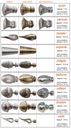 фото mini №12, Cornice 280 centimeters double 2, 8 modena cornices 25/16