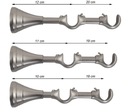фото mini №15, Cornice double 19 mm+ 19 mm 400 centimeters