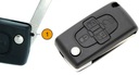 Ключ корпус citroen c2 c3 c4 picasso c5 c6 c85, с разборки недорого