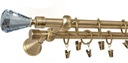 фото mini №7, Cornice double 19 mm+ 19 mm 300 centimeters
