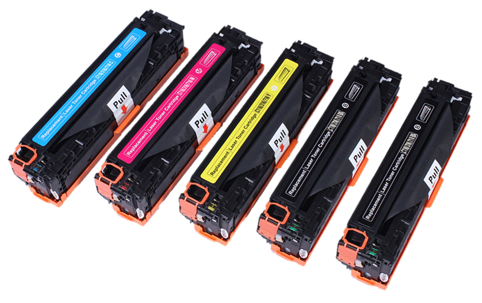 5 x Toner CB540A Pro Hp Color LaserJet CM1312nfi Mfp