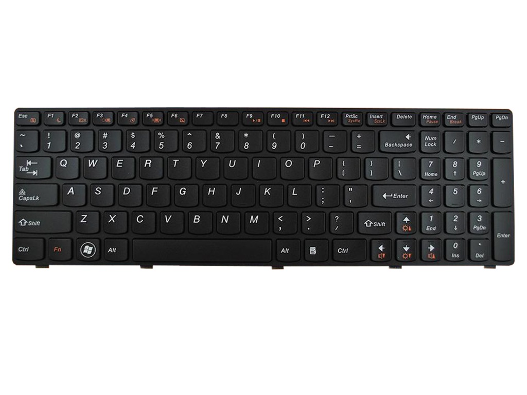 Klávesnice Pro Lenovo Ideapad Y570 Y570A Y570D