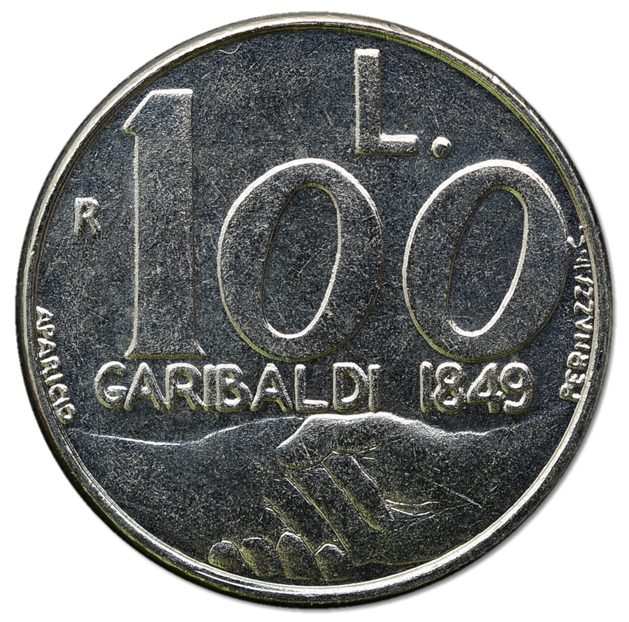 45.SAN MARINO, 100 LIRÓW 1991