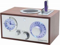 Radio MANTA RDI112 CORVETTE zegar usb mp3 sd aux