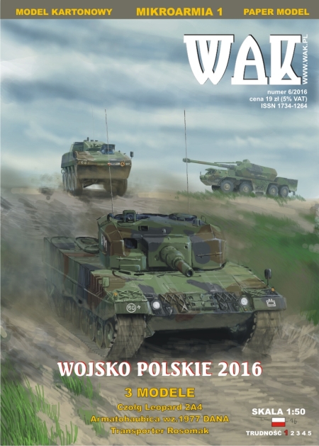 Wojsko Polskie 2016 (WAK 6/2016) 1:50