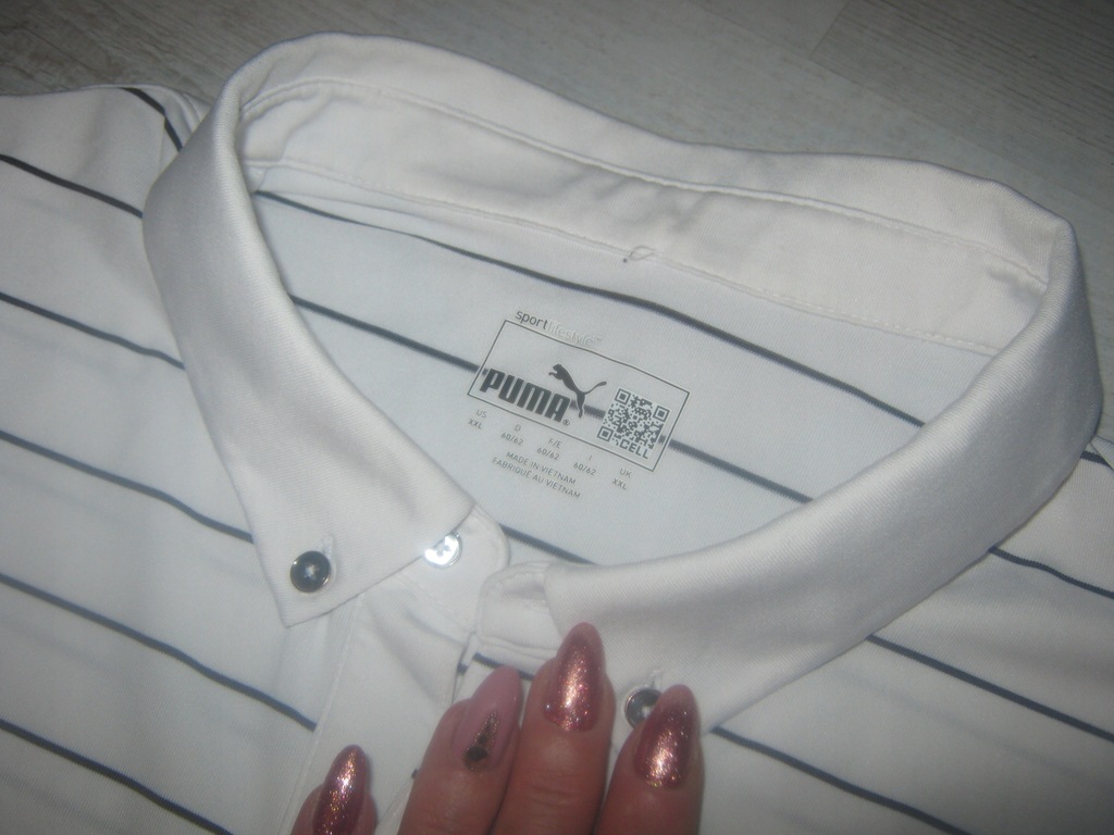 PUMA UROCZA FIRMOWA KOSZULKA POLO XXL. LOGO