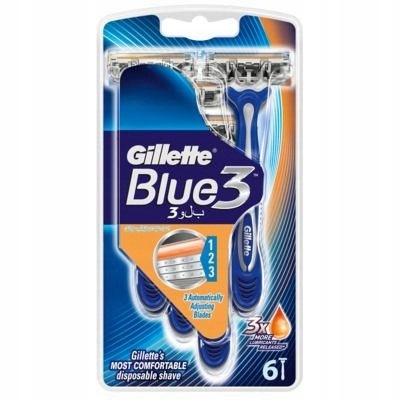 Gillette Maszynka do golenia BLUE 3 6szt