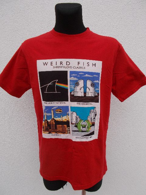 Weird fish pink outlet floyd t shirt