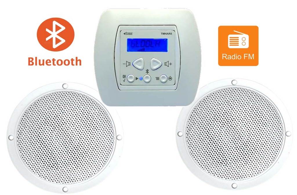 TEZ RADIO ŁAZIENKOWE POD ZABUDOWĘ Z BLUETOOTH op2