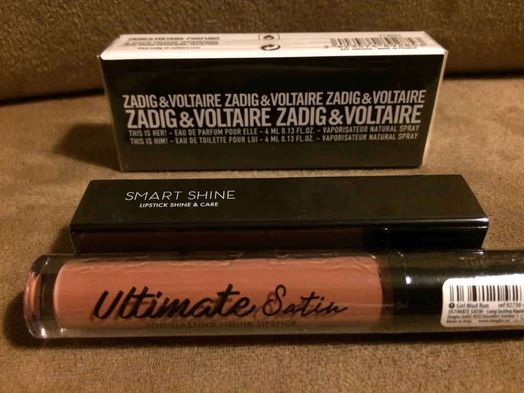 ZADIG & VOLTAIRE HER HIM + 2 x szminka DOUGLAS