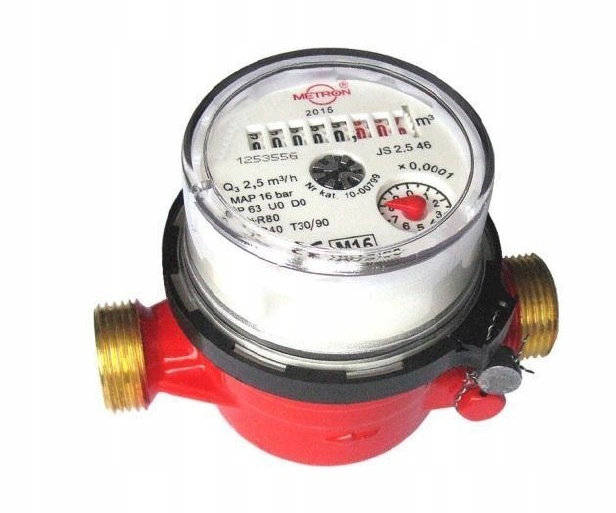 Wodomierz METRON ciepła woda suchob. 1/2" 281