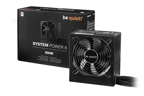 BE QUIET! System Power 8 500W 80+ 120mm BN241