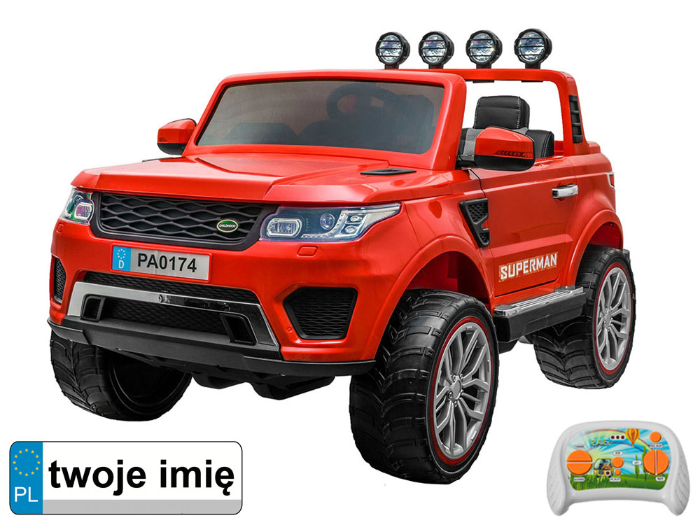 Auto 4x4 MOCNY terenowy samochód na pilota PA0174